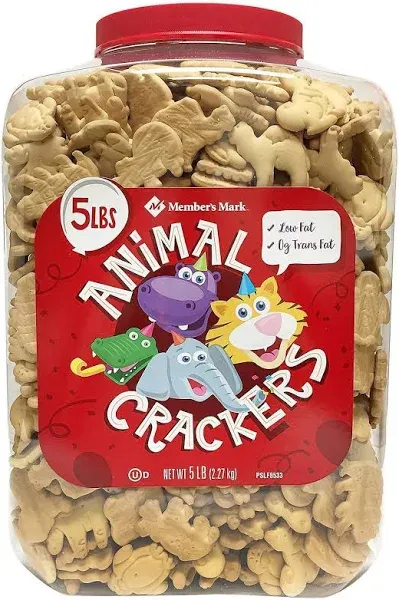 Member's Mark Animal Crackers (5 lbs.) - Pack of 4