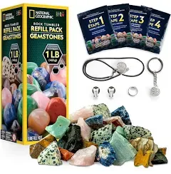 National Geographic Rock Tumbler Jasper Refill Kit