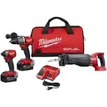 Milwaukee 2997-23 M18 Fuel 3 Tool Combo Kit