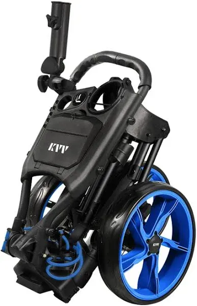 KVV 3 Wheel Foldable/ Collapsible Golf Push Cart