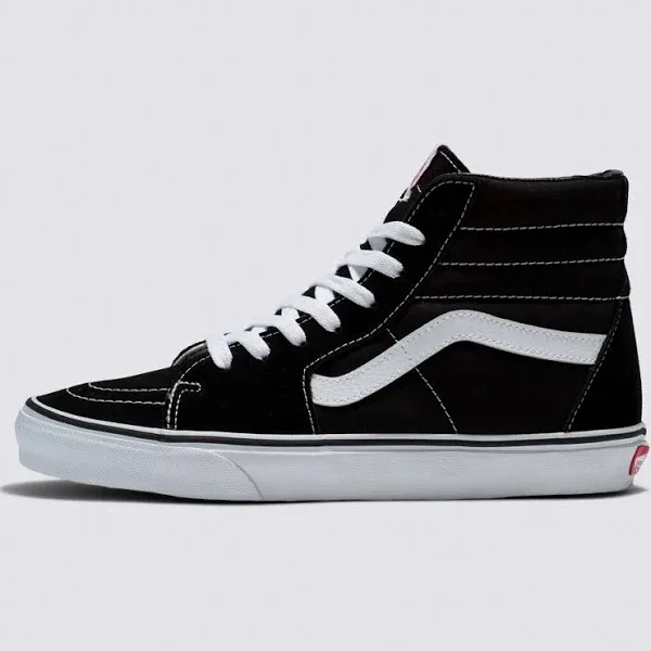 Vans Sk8-Hi Black White Skate VN-0D5IB8C Mens US 10.5