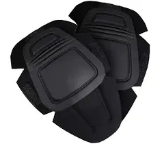 IDOGEAR Tactical Knee Pads G3 Pants Protective Pads for Military Airsoft Hunting Pants (black)