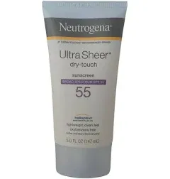 Neutrogena Ultra Sheer Dry-Touch Sunscreen Lotion, Broad Spectrum, 5 fl Oz