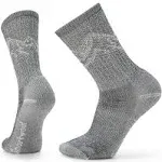 Smartwool Men's Hike Classic Edition Light Cushion Mountain Pattern Crew Socks