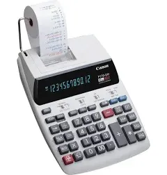 Canon P170-DH Printing Calculator, Calendar &amp; Clock, 12 Digit, 2 Color (Tested)