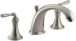 Kohler K-T387-4-2BZ Devonshire Deck Mount Bath Faucet Trim, Oil Rubbed Bronze