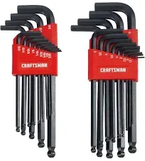 CRAFTSMAN V-SERIES Hex Key Allen Set, MM, 9 Piece (CMHT26139V)