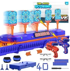 Digital Shooting Toy for Kids, Fun Shooting Games, 5 Target Electronic Scorin...