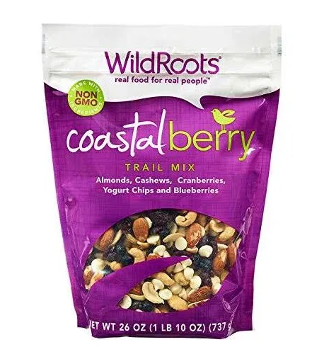 Wild Roots 100% Natural Trail Mix Coastal Berry Blend (26 oz)