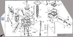 Honda TRX Carburetor 2004 2006