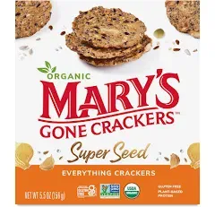 Marys Gone Crackers Cracker Super Seed 5.5 oz (Pack Of 6)