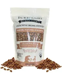 Burroughs Family Farms Regenerative Organic All Natural Almonds Gluten-Free