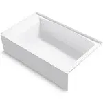 Kohler K-26107-RA Entity 60" x 36" Alcove Bath with Right Drain