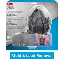 3M Performance  Respirator Mold Lead Paint Removal Mold Remediation USA Seller