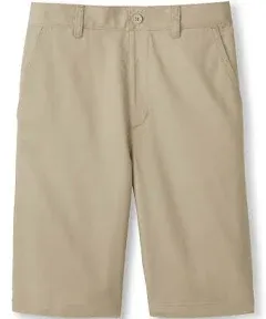 French Toast Boys' Pull-On Twill Shorts School Uniform for