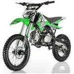 Apollo 125cc Dirtbike Db-x18, Size: 17, Green