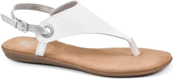 WHITE MOUNTAIN Women's London Flat Sandal