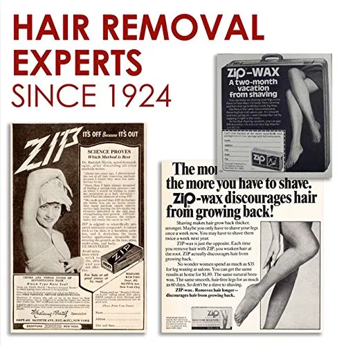 Zip Wax Hot Wax Hair Remover 7 Oz by Zip