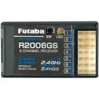 New Futaba R2006GS 2006 R2006 6ch 2.4ghz SFHSS FHSS Receiver RX FUTL7606 : 8J