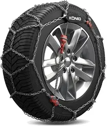 Konig CG-9 Tire Chains Easy Install Automatic tensioning for Tesla Model 3