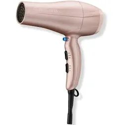 Conair Double Ceramic Technology Hair Dryer with Concentrator, 1875 Watts,