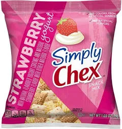 Simply Mix Strawberry Yogurt 1.03 oz (Pack of 60)