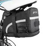 BV Bicycle Strap-On Saddle/Seat Bag Large Black