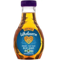 Wholesome Sweeteners - Organic Raw Blue Agave 44 Ounce