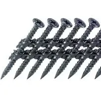 TigerClaw 1-1/2 in. L Angled Strip Black Oxide Scrail Fasteners 930 pk