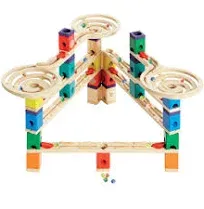 Hape Quadrilla Wooden Marble Run Construction Vertigo Set