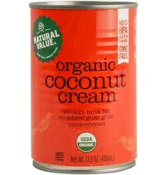 Natural Value Organic Coconut Cream