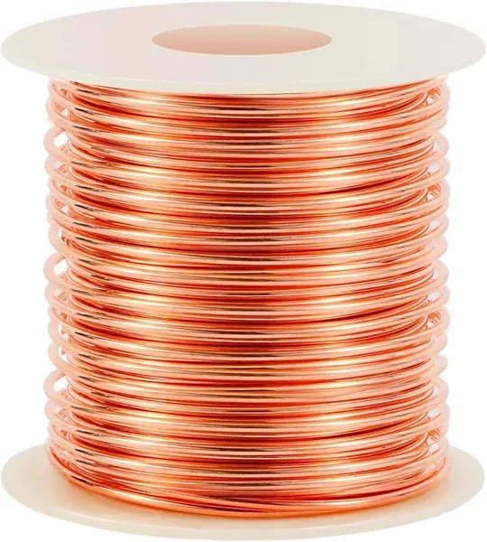 16 Gauge 127 Feet 1 Pound Dead Soft Copper Wire for Electroculture Gardening