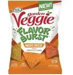 Sensible Portions Garden Veggie Flavor Burst 2 NACHO CHEESE Tortilla Chips 12 Oz