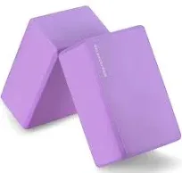 BalanceFrom Set of 2 High Density Yoga Blocks, 9"x6"x4" Each, Pair