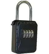 Vault Locks Key Storage Hanging Lock Box With 4 Digit Resettable Combination