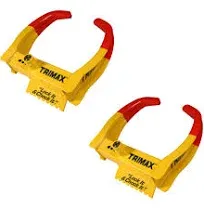 Trimax Wheel Chock Lock 2-Pack