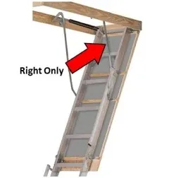 PR315500-RH Attic Ladder Kit Power Arm Assy Right Hand Compatible with Louisville Ladder