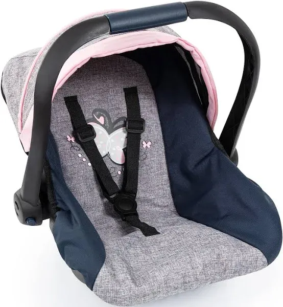 Bayer Design Dolls Car Seat Grey Blue