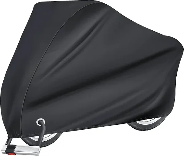 Bike Cover Outdoor Waterproof Bicycle Covers - Buy Rain Sun Uv Dust Wind Proof With Lock Hole For Mountain Road Electric Bike,Our Bike Cover Is Made From Waterproof Polyester With Both Pu And Uv Coatings,Equipped With A Double-stitched Elastic Hem And Intelligent Buckle Design Product on Alibaba.com