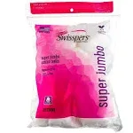 4 Pack - Swisspers Premium Super Jumbo 100% Cotton Balls 70 Ct