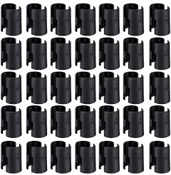 Wire Shelf Clips - 50Pack Wire Shelving Shelf Lock Clips for 1&#034; Post Shelvings