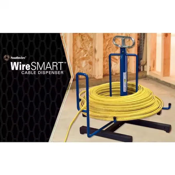 Southwire Wire Smart Cable Dispenser, Floor or Stud Mounted MH8110