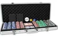 Da Vinci Professional Casino Del Sol Poker Chips Set with Case (Set of 500)