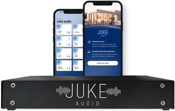 Juke Audio Juke-6 40W 12-Channel Multi-Room Streaming Amplifier