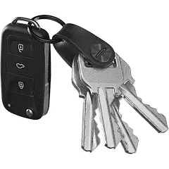 KeySmart Mini Minimalist Key Holder; Black