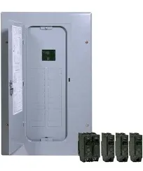 GE Indoor  Enclosure Cat. No: TM2010CCUBK1   TM2010 20 Spaces 20 Circuit