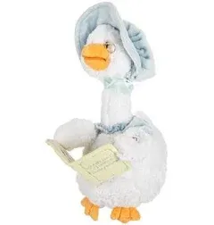 New Cuddle Barn Mother Goose Nursery Rhymes Blue 14 Inch Plush With Sound