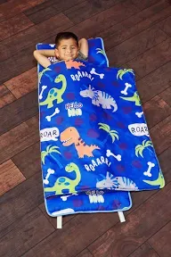 Everyday Kids Nap Mat with Removable Pillow - Roarin' Dinos