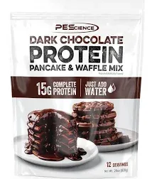 PEScience Buttermilk Protein Pancake & Waffle Mix, Just Add Water, 36 Servings