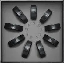 New Samsung - Galaxy Ring Sizing Kit - Black